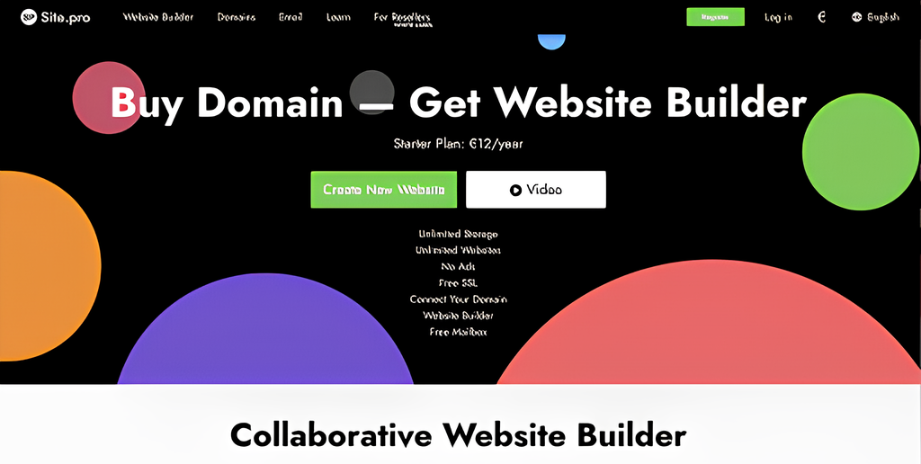 Site.pro Main Page
